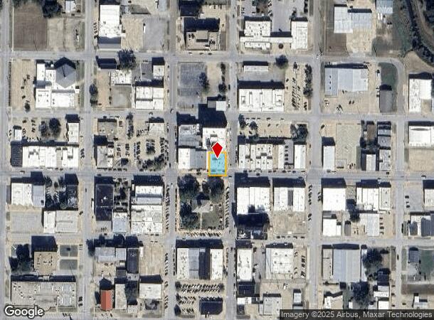  109 W 6Th St, Okmulgee, OK Parcel Map