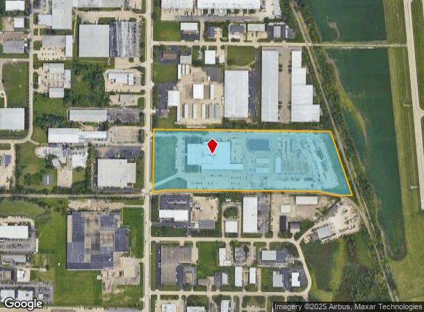 8420 N University St, Peoria, IL Parcel Map