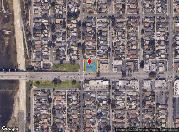  855 W Willow St, Long Beach, CA Parcel Map