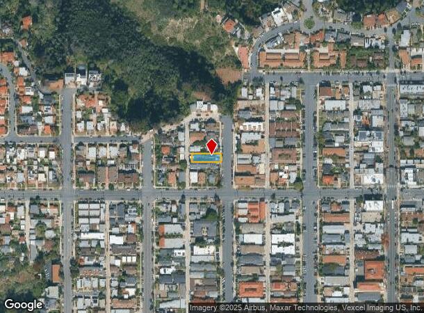 4622 Campus Ave, San Diego, CA Parcel Map