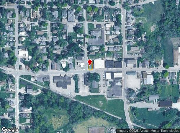 594 Locust St, Middletown, IN Parcel Map