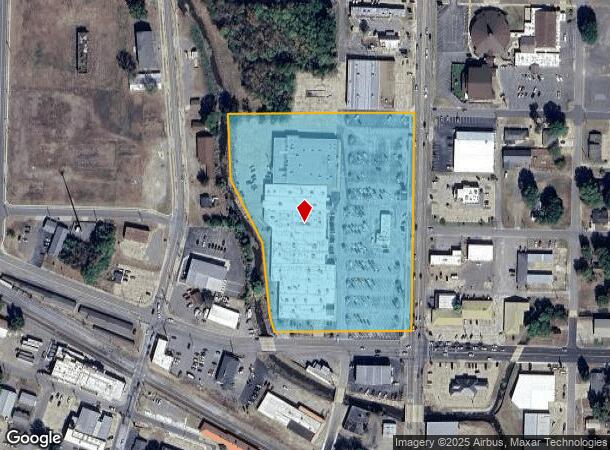  407 N Arkansas Ave, Russellville, AR Parcel Map