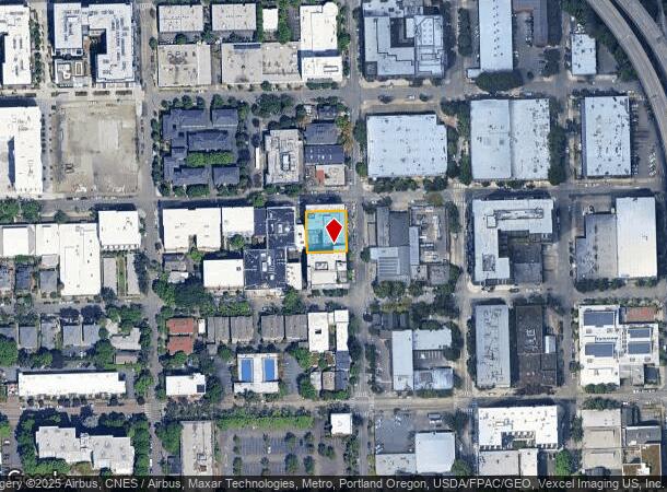  1910 Nw Pettygrove St, Portland, OR Parcel Map