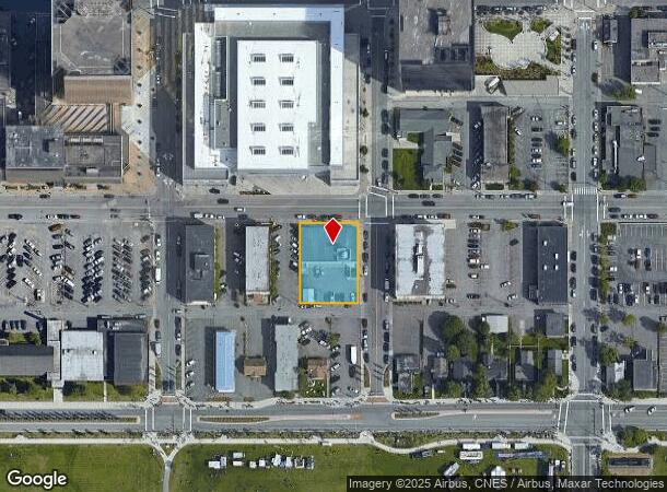  800 F St, Anchorage, AK Parcel Map