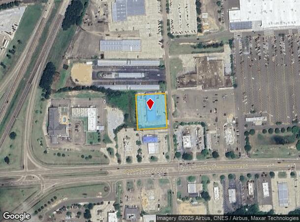 745 Magee Dr, Brookhaven, MS Parcel Map