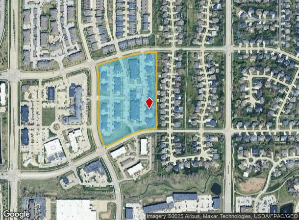 204 S 64Th St, West Des Moines, IA Parcel Map