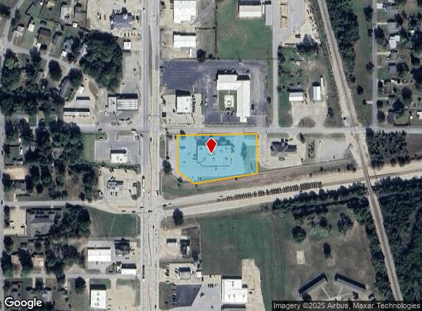  1403 S Wood Dr, Okmulgee, OK Parcel Map