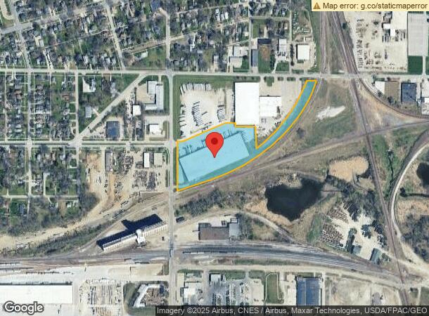  205 E 18Th St, Des Moines, IA Parcel Map