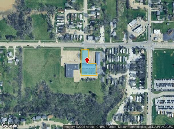  3823 W Locust St, Davenport, IA Parcel Map
