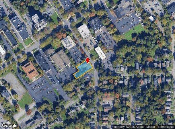  405 Oak St, Syracuse, NY Parcel Map