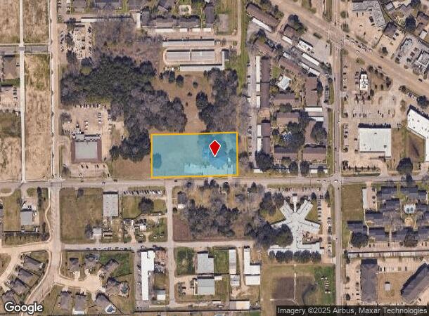  3421 E Walnut St, Pearland, TX Parcel Map