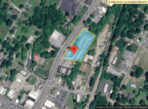  10232 Commerce St, Summerville, GA Parcel Map