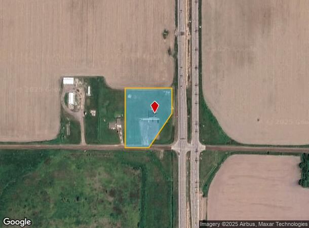 1969 E Garfield Rd, Ashley, MI Parcel Map