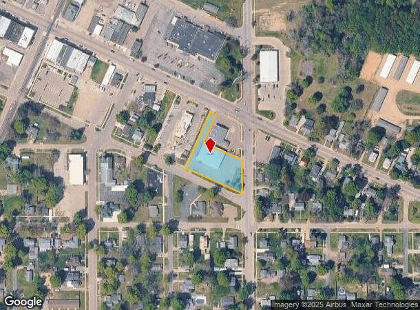 208 N Center St, Bangor, MI Parcel Map