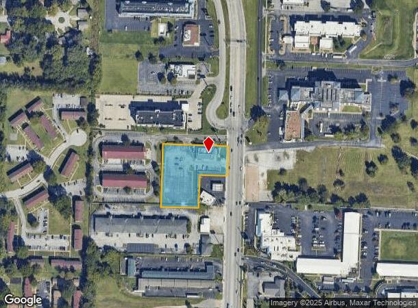 2651 N Glenstone Ave, Springfield, MO Parcel Map