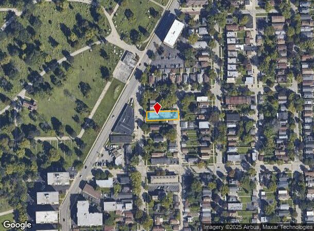  924 Troost Ave, Forest Park, IL Parcel Map