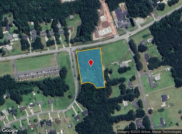 Huger St, Rincon, GA Parcel Map