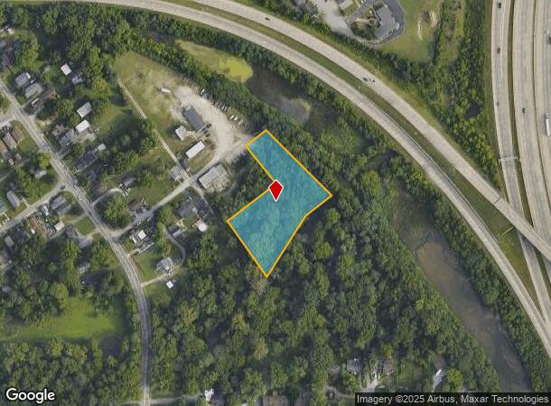  208 Cornell Ave, Clarksville, IN Parcel Map