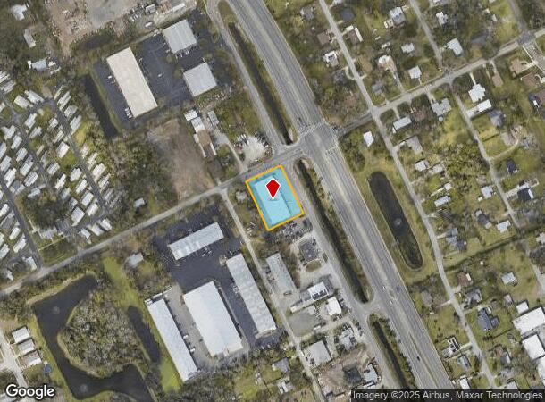  1396 N Nova Rd, Daytona Beach, FL Parcel Map