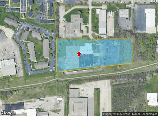  1840 Oakdale Ave, Racine, WI Parcel Map
