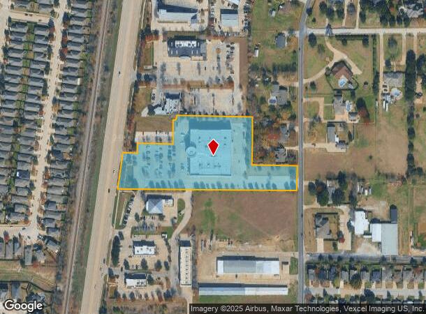1791 S Main St, Keller, TX Parcel Map