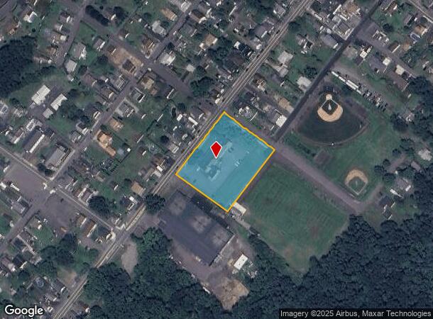 636 Foote Ave, Duryea, PA Parcel Map