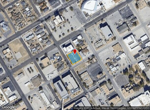 600 N Washington Ave, Odessa, TX Parcel Map
