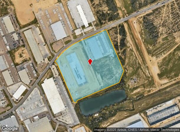  9001 Killam Industrial Blvd, Laredo, TX Parcel Map