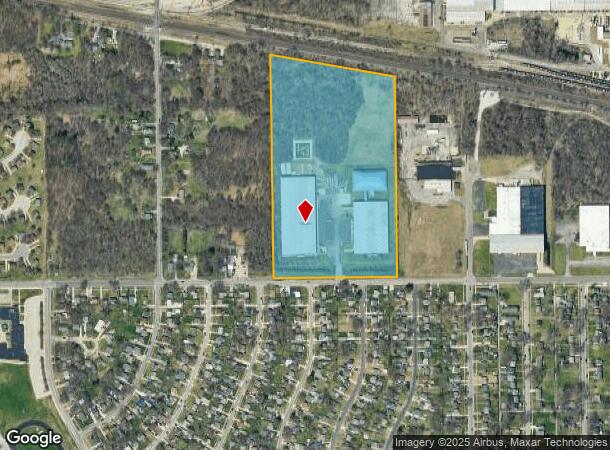 4201 Linden Ave, South Bend, IN Parcel Map