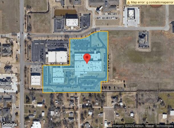  8100 S Walker Ave, Oklahoma City, OK Parcel Map