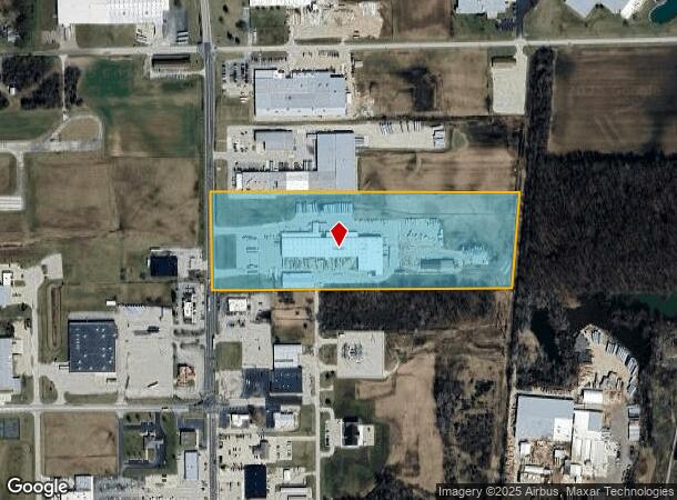  1617 N Us Highway 27 St, Portland, IN Parcel Map