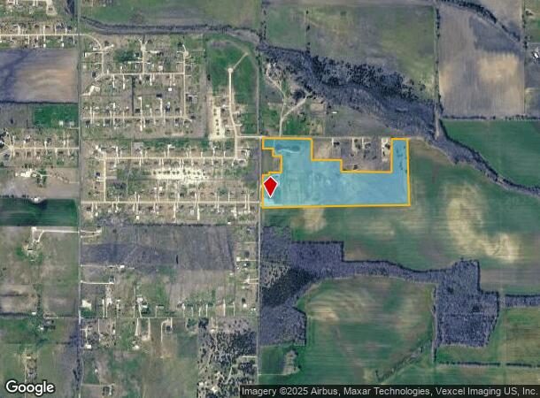  2636 Patrick Rd, Waxahachie, TX Parcel Map