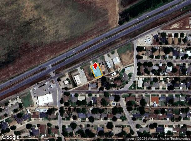  812 Frontage Rd, Idalou, TX Parcel Map