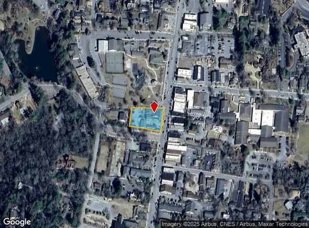 1098 Main St, Blowing Rock, NC Parcel Map