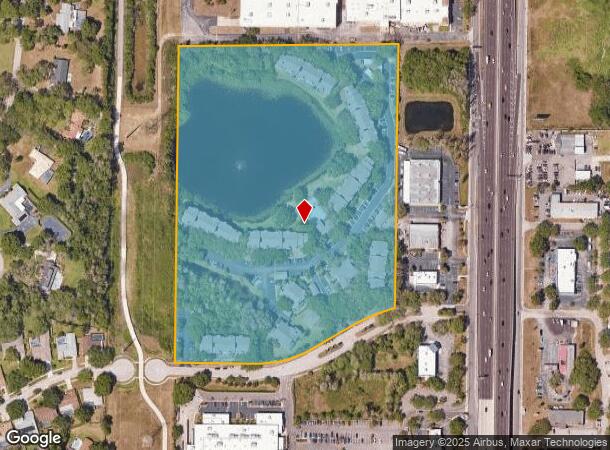  2550 Stag Run Blvd, Clearwater, FL Parcel Map