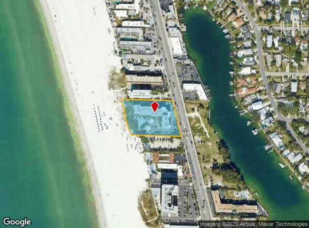 3860 Gulf Blvd, St Pete Beach, FL Parcel Map