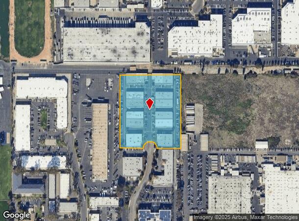  10752 Noel St, Los Alamitos, CA Parcel Map