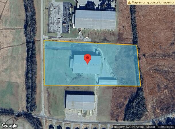  891 Industrial Dr, Lewisburg, TN Parcel Map