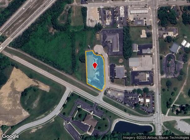  95 N Parkview Dr, Brookville, OH Parcel Map