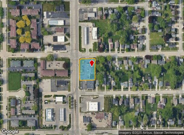  2222 Jackson St, Oshkosh, WI Parcel Map