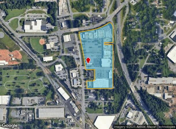 3499 N Patterson Ave, Winston Salem, NC Parcel Map