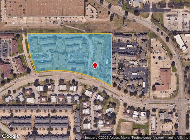 2727 W Walnut Hill Ln, Irving, TX Parcel Map