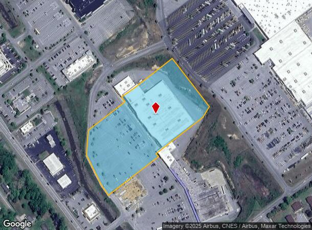 1054 N Eisenhower Dr, Beckley, WV Parcel Map