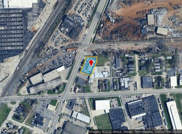  4034 N Detroit Ave, Toledo, OH Parcel Map