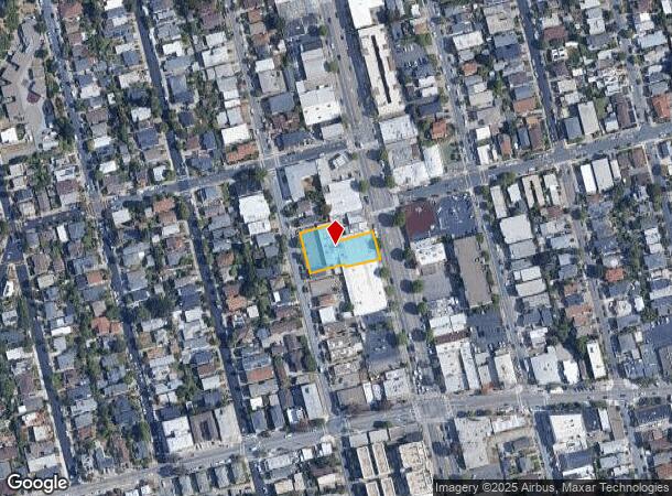  828 San Pablo Ave, Albany, CA Parcel Map