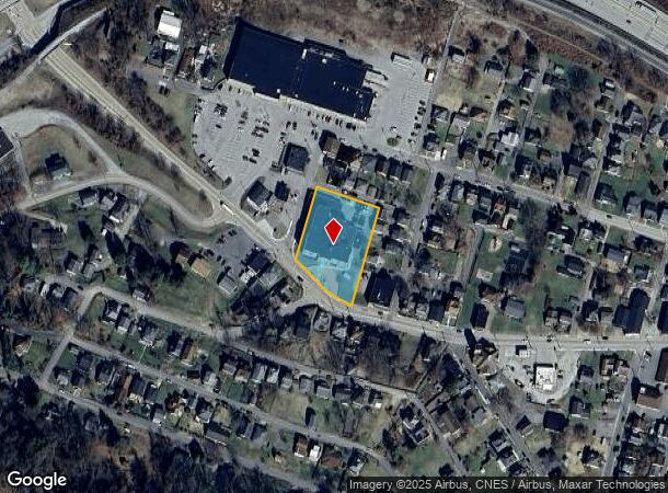  W Pike St, Clarksburg, WV Parcel Map