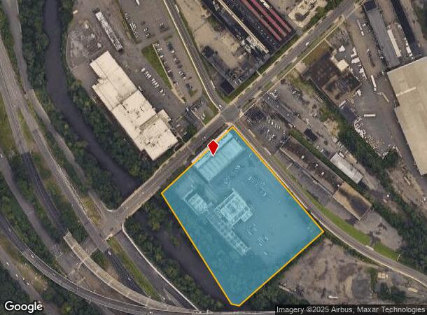  245 Freight St, Waterbury, CT Parcel Map