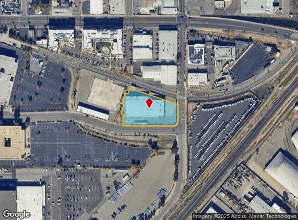 2101 Evergreen St, Sacramento, CA Parcel Map