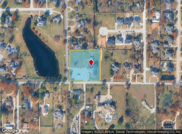  2257 Florence Rd, Roanoke, TX Parcel Map