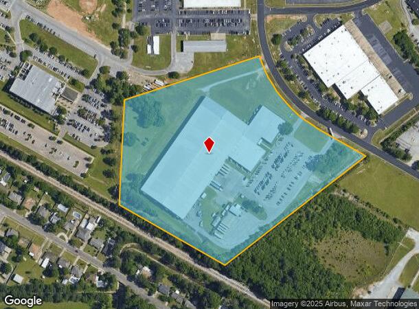 2715 Gunter Park Dr W, Montgomery, AL Parcel Map